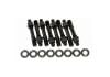 Aeroflow Blower Stud Kit 2.90in Total Length Black Studs & Nuts