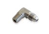 Aeroflow Stainless 90 NPT Male to AN Fitting 1/8in NPT to Male -3AN