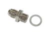 Aeroflow Transmission Adapter Short 1/4in-18 NPSM to -6AN Fits GM 4L80E
