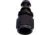 Aeroflow 400 / 510 Series Push Lock Straight Hose-End -12AN Black 