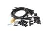 Aeroflow Xpro Universal 8.5mm V8 Ignition Lead Set with Multi-angle Boots Black 