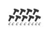 Aeroflow Xpro Silicone 90 HEI Boots & 90 Terminals Black set of 9