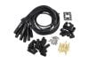 Aeroflow AF4038-31193C Ceramic Universal Straight Lead Set Black Plug Ends Std Hei V8
