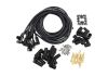 Aeroflow AF4038-31233C Ceramic Universal 90 Deg Lead Set Black Plug Ends Std Hei V8