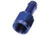 Aeroflow Straight Hose Barb Female -20AN to 1-1/2in Female Blue