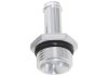 Aeroflow Straight Hose Barb 1/4in to -6 ORB Silver
