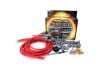Aeroflow Xpro Universal 8.5mm V8 Ignition Lead Set with 90 Spark Plug Boots Red 