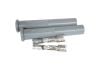 Aeroflow Xpro Silicone Multi Angle Spark Plug Boots & Terminals Grey 2PK