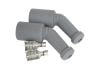Aeroflow Xpro Silicone 45 GM LS Coil Boots & Terminals Grey 2PK