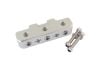 Aeroflow Pressure Sensor Block X9 1/8in NPT Silver