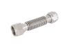 Aeroflow AF463-40 Flexible Turbo Drain Hose Stainless Female -12AN 150mm Long