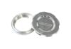 Aeroflow Low Profile Billet Filler Cap & 1-1/2in Female Weld-on Bung Polished Cap