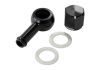 Aeroflow 90 Fuel Pump Banjo Kit Black Includes Banjo Fitting & Cap