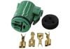 Aeroflow AF49-1704 Nippon Denso Alternator Plug 3 Pin Round Plug
