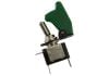 Aeroflow Green Covered LED Rocket / Missile Switch 12v 20A