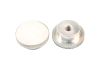 Aeroflow AF55-1009 Air Cleaner Nut 1/4" Polished Low Profile Tall Step 1/4" UNC