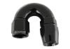 Aeroflow 570 Series 1pc Full Flow 180 Hose-End -10AN Black 