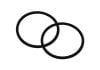 Aeroflow Replacement Billet Intercooler Clamp O-Rings 3in