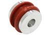 Aeroflow Replacement Soft Hi-Temp Bushing & Alloy Insert Kit Polished 