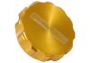 Aeroflow 1in Billet Aluminium Filler Cap Gold