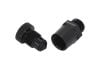 Aeroflow AF615-02BLK -6 ORB Inline Drain 1/8 NPT Female Thread