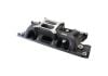 Aeroflow AF6210-2001 Air Gap Intake Manifold Dual Plane fits Ford 302 Black