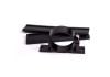 Aeroflow Bosch Single Fuel Pump Bracket Black