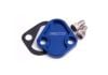 Aeroflow Billet Fuel Pump Block-Off Plate Blue 