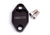 Aeroflow Billet Fuel Pump Block-Off Plate Black 