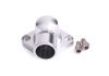 Aeroflow Billet Thermostat Housing Silver 