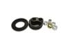 Aeroflow Billet Oil Filter Block Adapter Universal -8 ORB Black