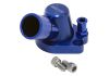 Aeroflow Billet Thermostat Housing Blue 