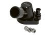 Aeroflow Billet Thermostat Housing Black 