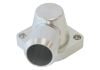 Aeroflow Billet Swivel Thermostat Housing Silver 