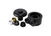 Aeroflow Billet Oil Filter Block Adapter 90 Low Profile Universal -8 ORB Black
