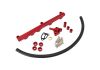 Aeroflow Billet Fuel Rail Kit Red 