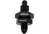 Aeroflow -3AN Bleed Nipple Bulkhead Fitting Black