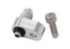Aeroflow -4AN Water Cross-Over Adapter Silver 