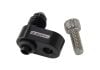 Aeroflow -4AN Water Cross-Over Adapter Black 