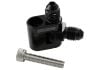 Aeroflow Dual Swivel Water Cross-Over Adapter Black 