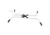 Aeroflow AF64-2197 GM LS Water Crossover Kit Steam Pipe Hardline Distribution Setup