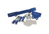 Aeroflow AF64-2204 Fuel Rail Kit fits Mazda FD RX7 Blue Gen 2