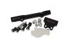 Aeroflow AF64-2204BLK Fuel Rail Kit fits Mazda FD RX7 Black Gen 2