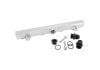 Aeroflow AF64-2221S Fuel Rail -10ORB Silver fits Mitsubishi 4G63 EVO 4-9