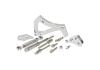 Aeroflow Mid Mount Drivers Side Billet Aluminium Alternator Bracket Polished 