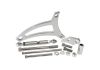 Aeroflow Standard Mount Billet Alternator Bracket Polished Finish 