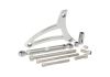 Aeroflow Standard Mount Billet Alternator Bracket Polished Finish 