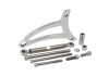 Aeroflow Standard Mount Billet Alternator Bracket Polished Finish 