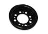 Aeroflow Billet Crankshaft Pulley Single V Groove Black