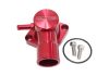 Aeroflow Billet Aluminium Swivel Thermostat Housing Red